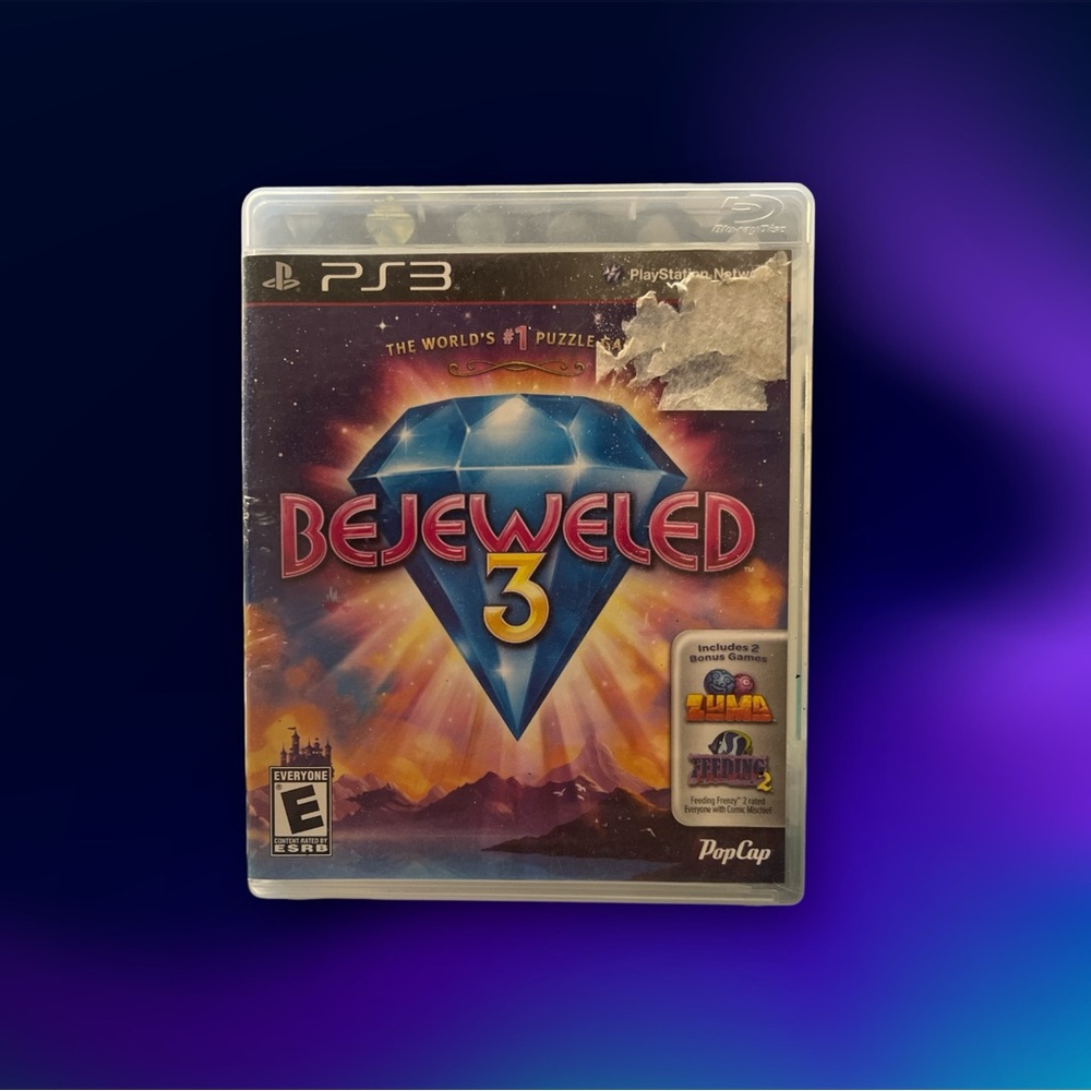 PS3| Bejeweled 3 PlayStation game